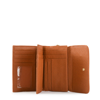 Catriel Coffee Medium Exterior Closure Wallet