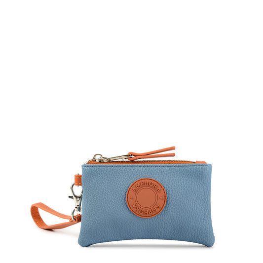 Isaia denim rectangular purse