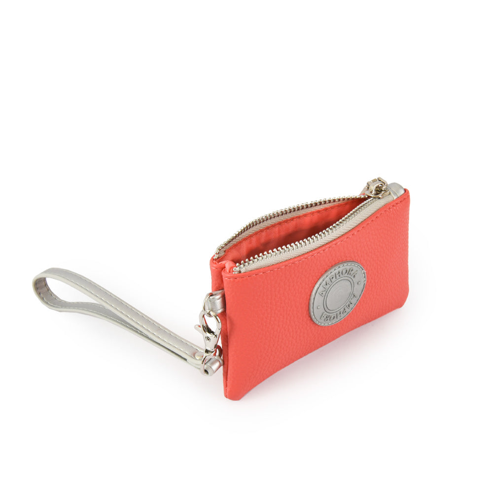 Isaia coral rectangular purse