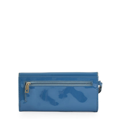 Large light blue wallet