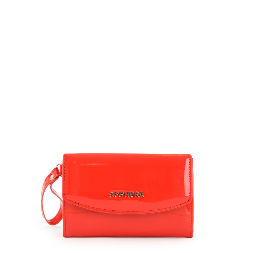 Cou Medium Exterior Closure Wallet Tomato Red