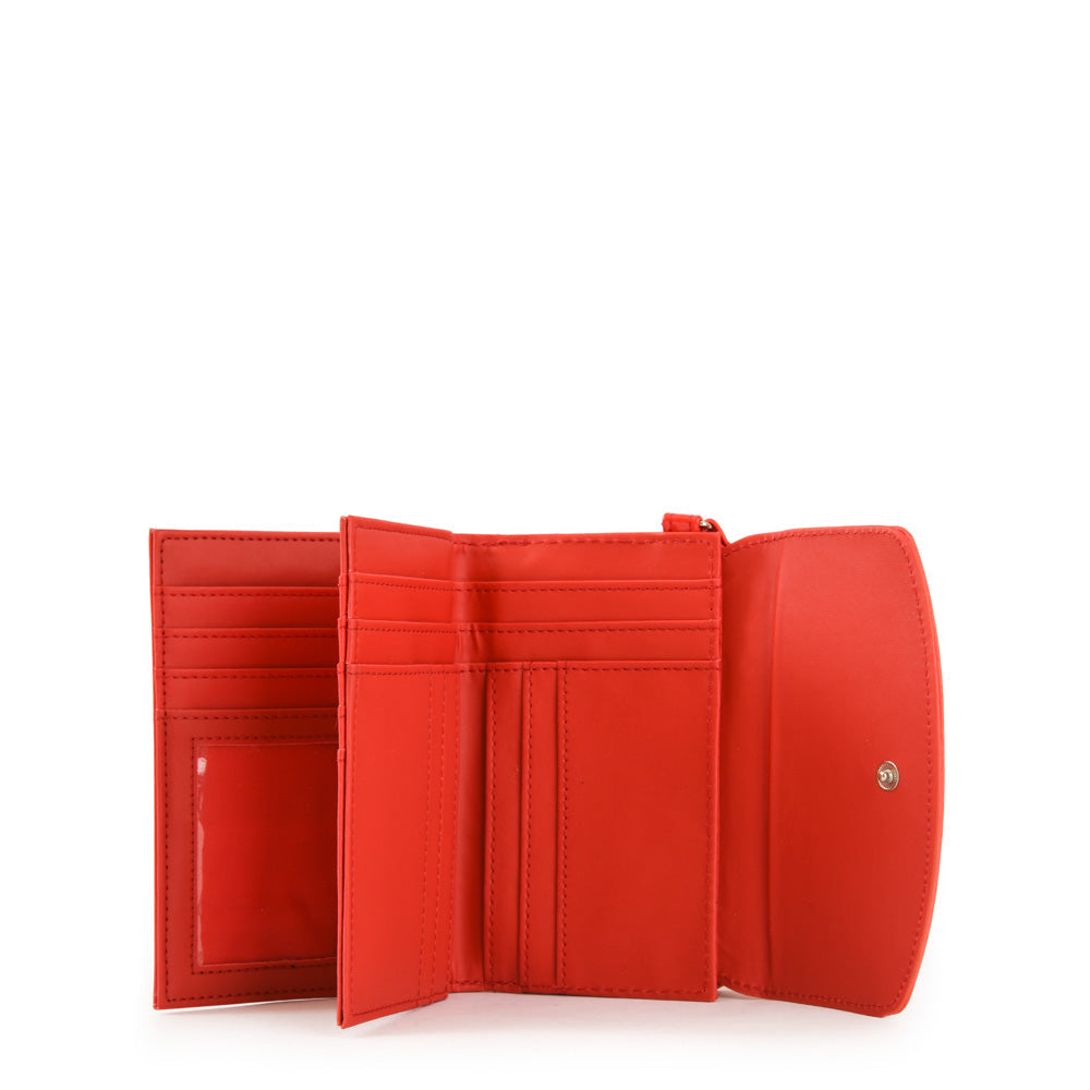 Cou Medium Exterior Closure Wallet Tomato Red