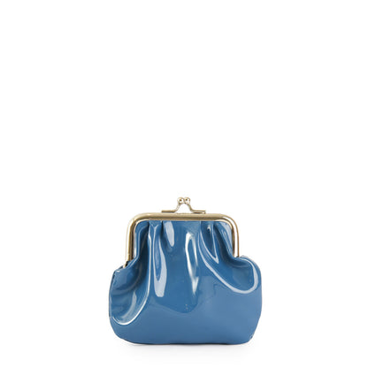 Light blue pinch purse