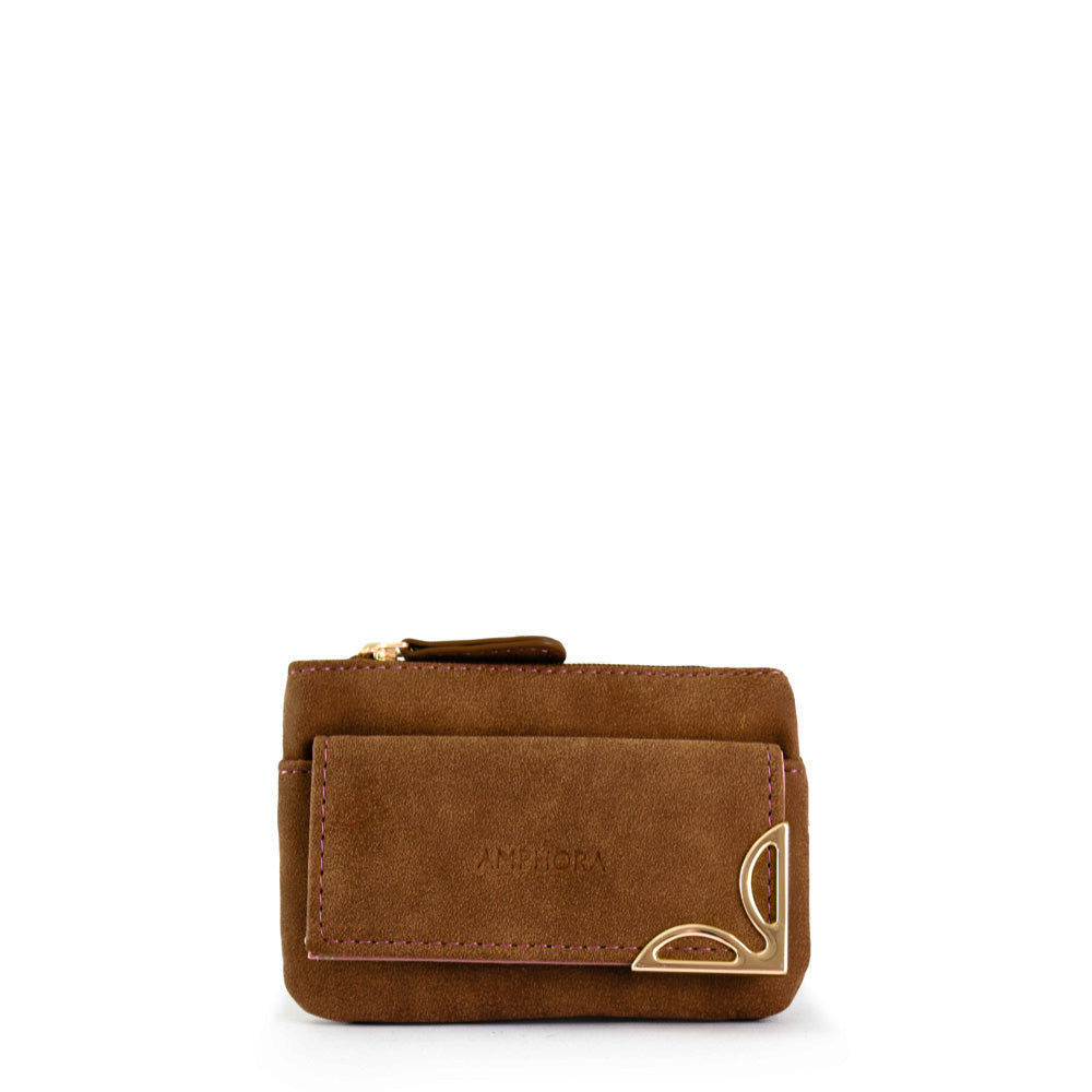 Eleonor medium brown rectangular purse