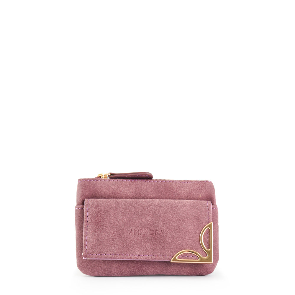 Eleonor purple rectangular purse