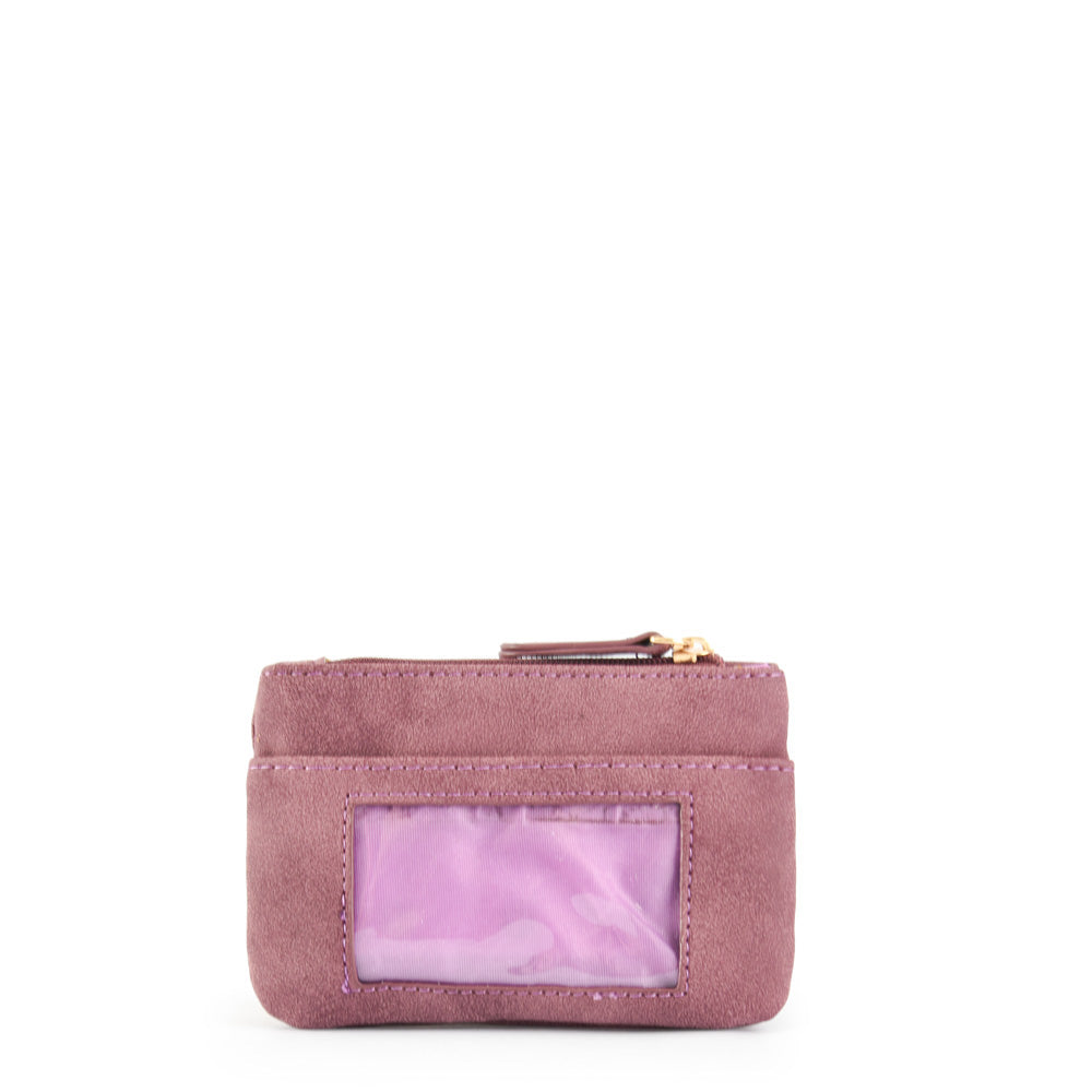 Eleonor purple rectangular purse