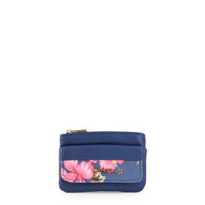 Blue animalia rectangular purse