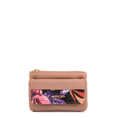 Old pink animalia rectangular purse