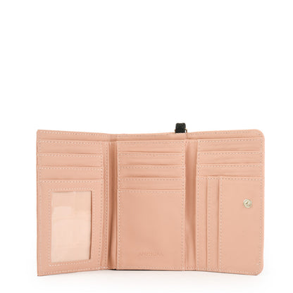 Medium pink Becky wallet
