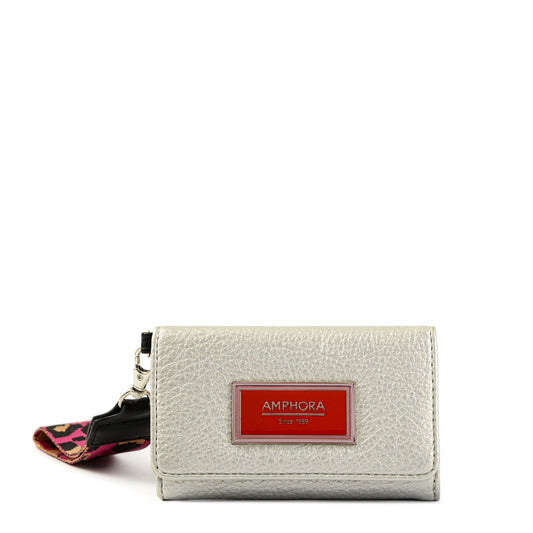 Medium silver Becky wallet