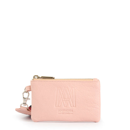 Rectangular purse in light pink