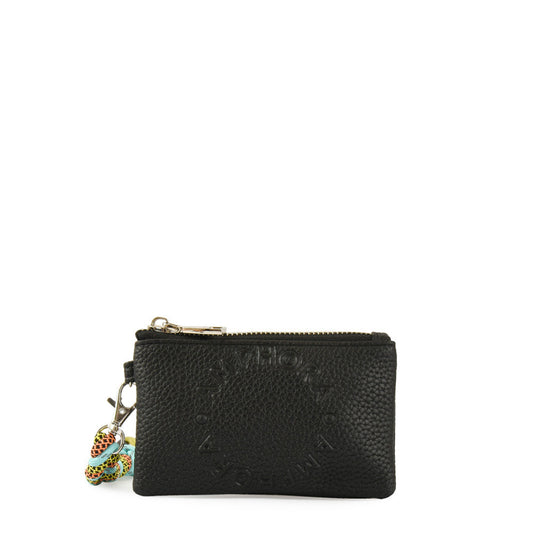 Neya black rectangular purse