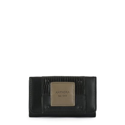 Halein Black Medium Wallet