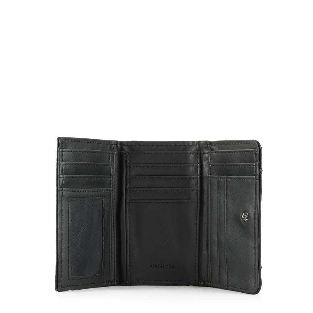 Halein Black Medium Wallet