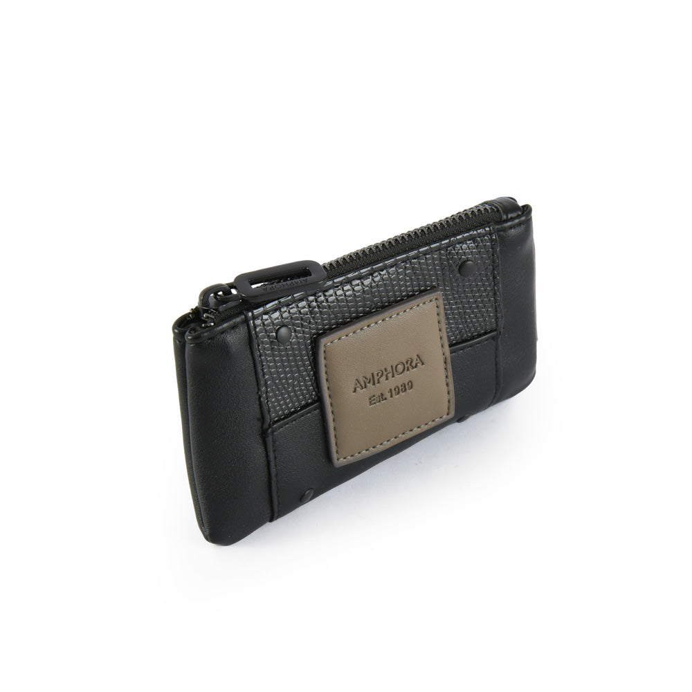 Halein black rectangular purse