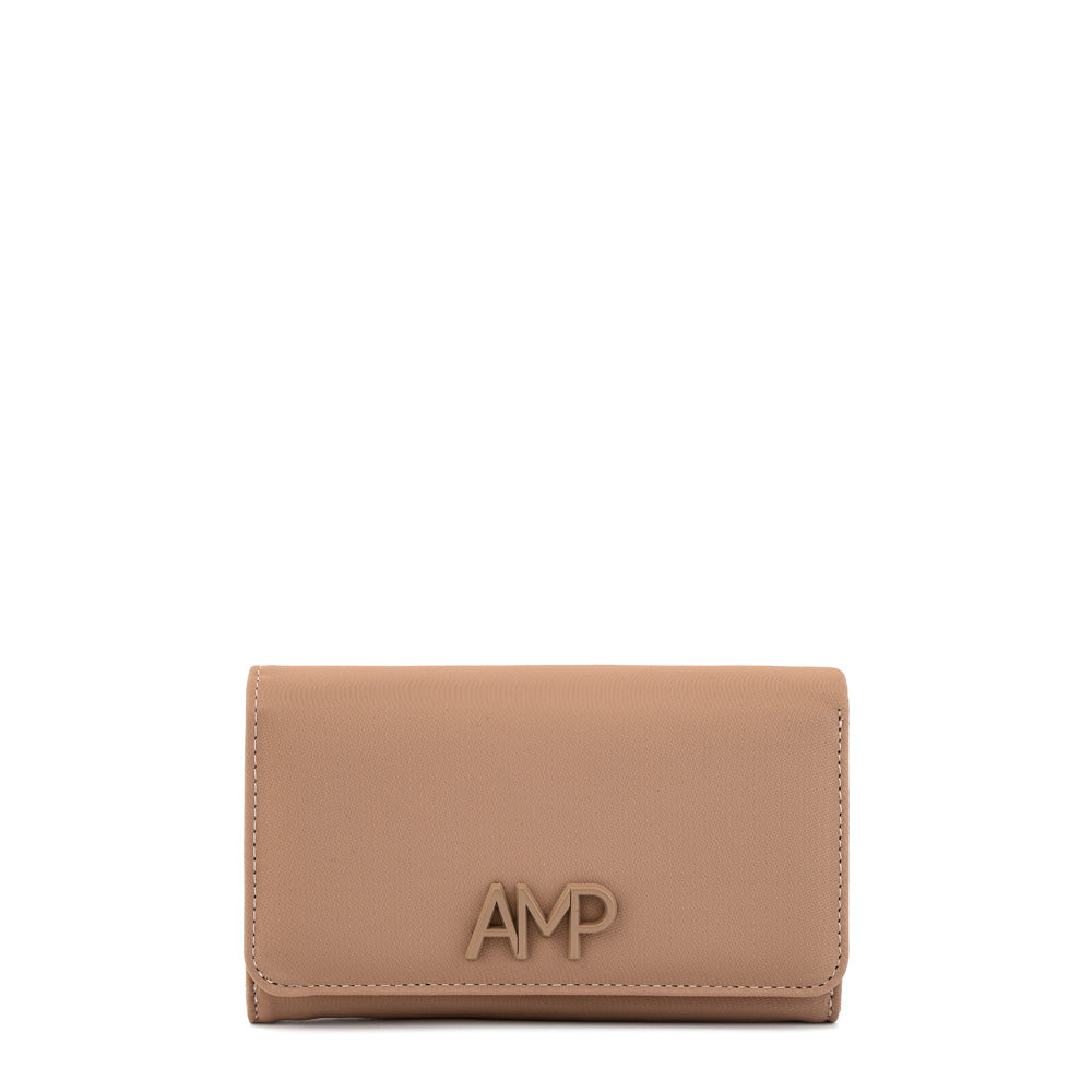 Jimena Medium Wallet Dark Beige