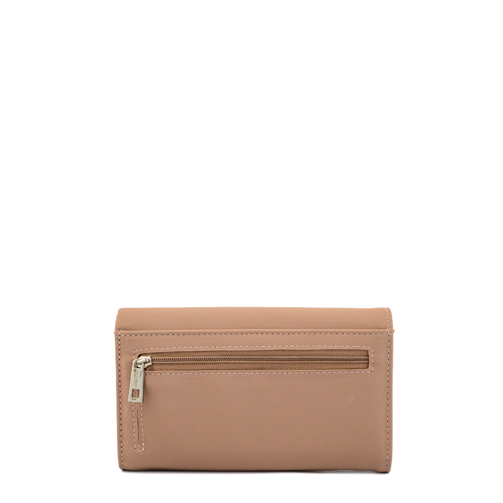 Jimena Medium Wallet Dark Beige