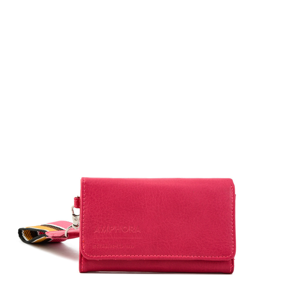 Villazon accordion wallet medium fuchsia