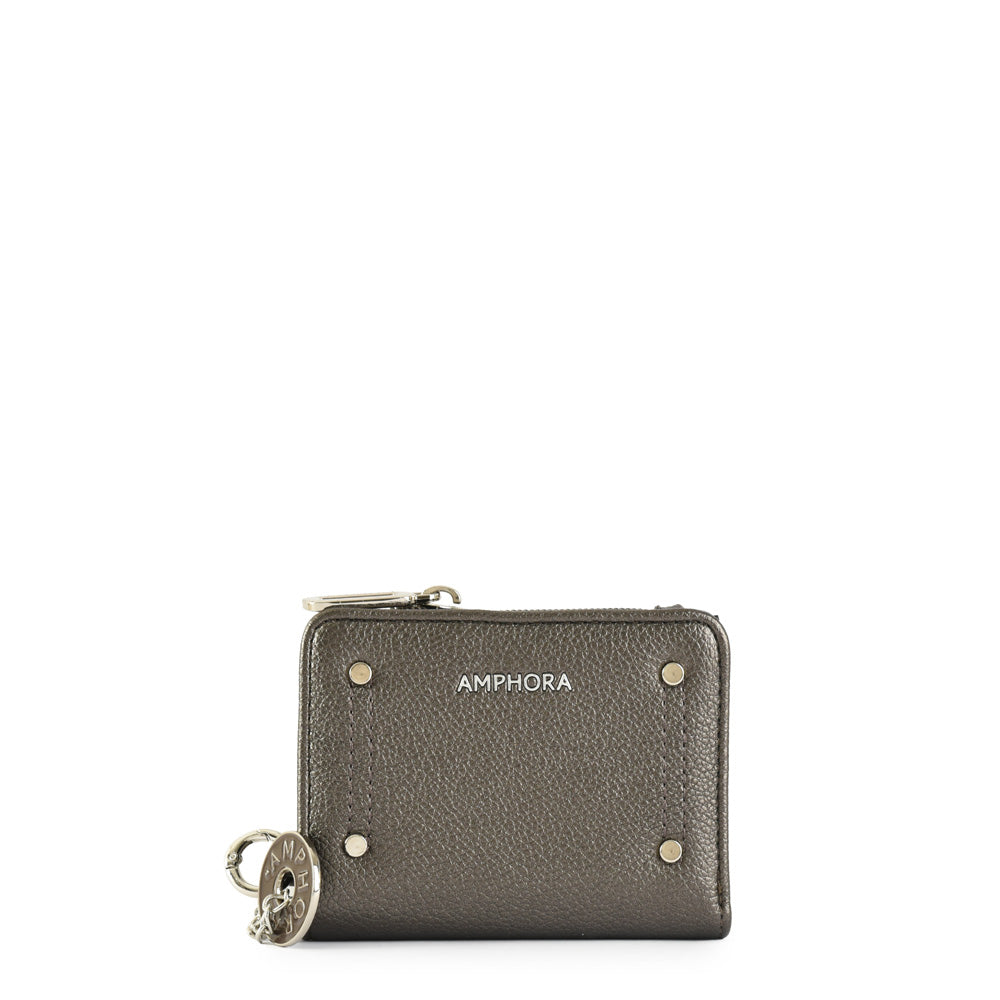 Small dark silver Alina wallet