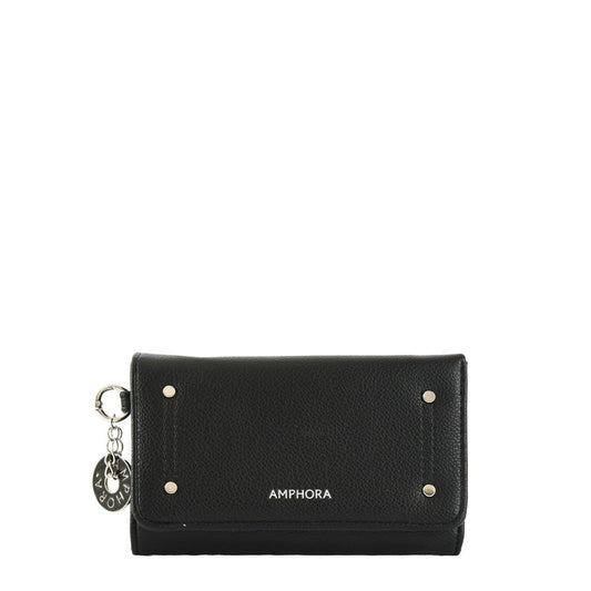 Medium black alina wallet