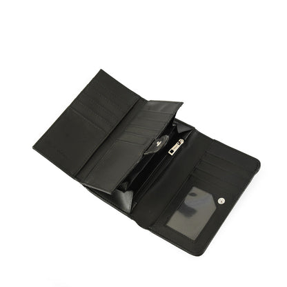 Medium black alina wallet