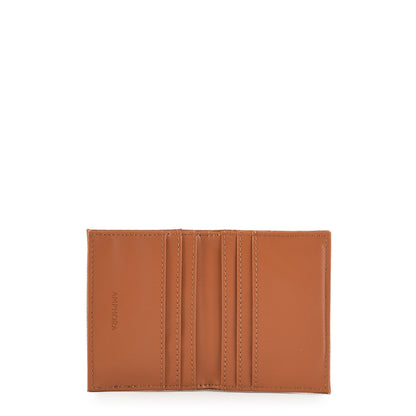 Card holder with small window aina camel