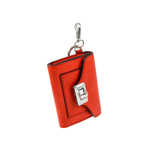 Hanging red burminia purse