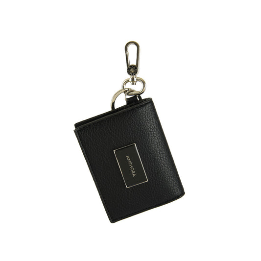 Hanging mouche black card holder