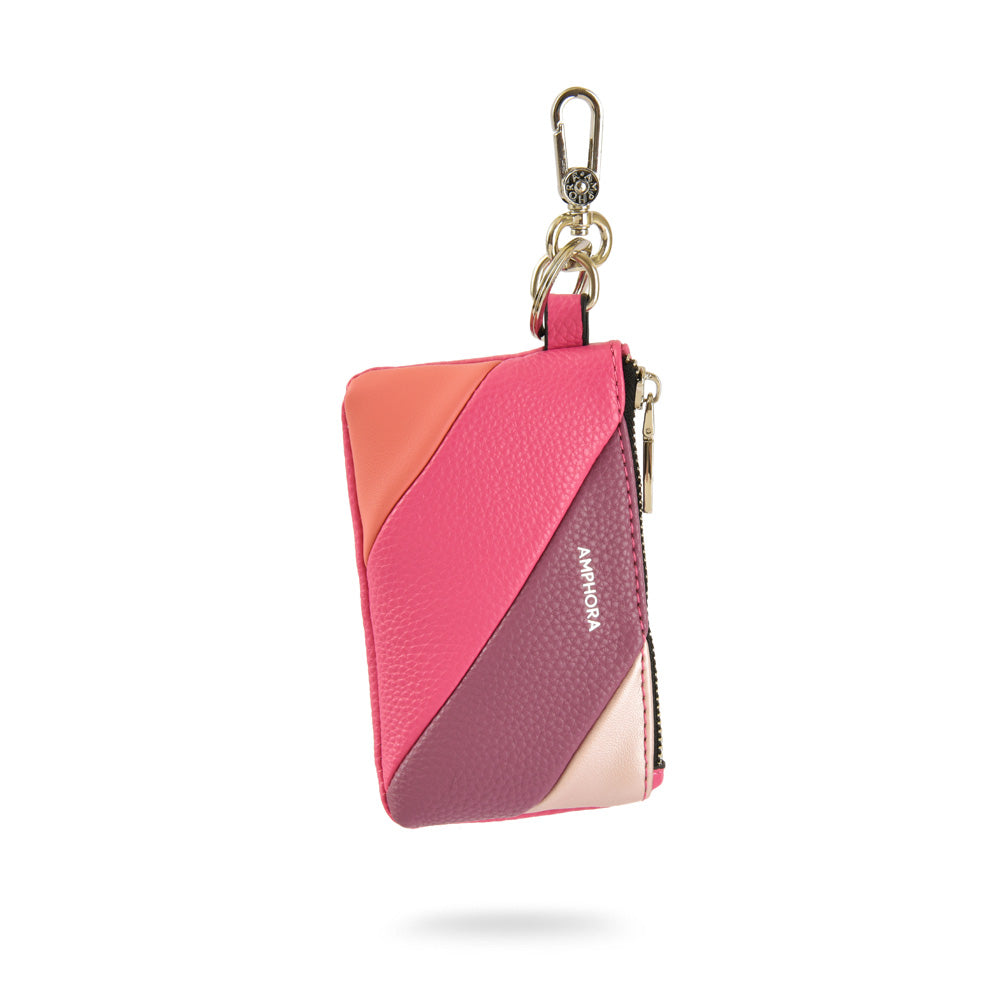 Hanging purse arc fuchsia