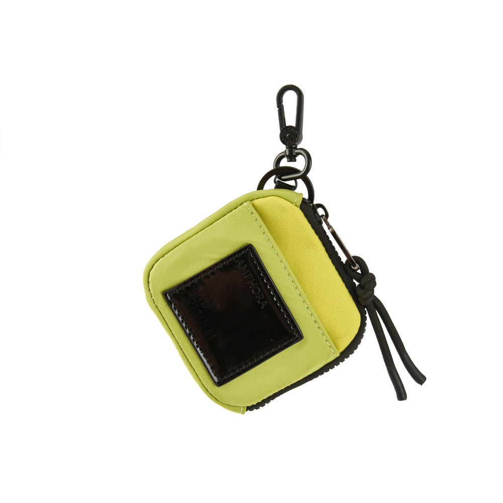 Hanging cris lemon green purse