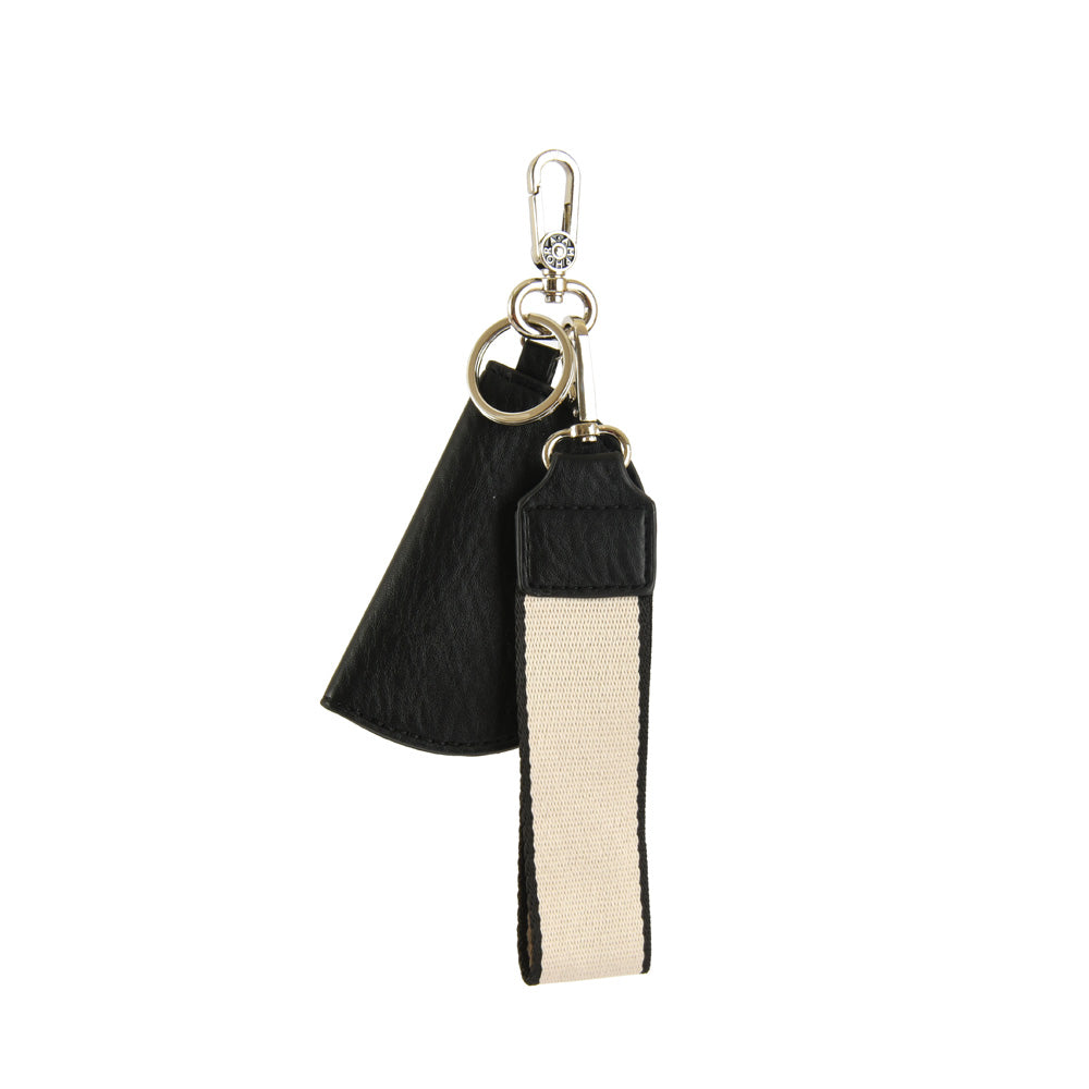 Hanging black berdine purse