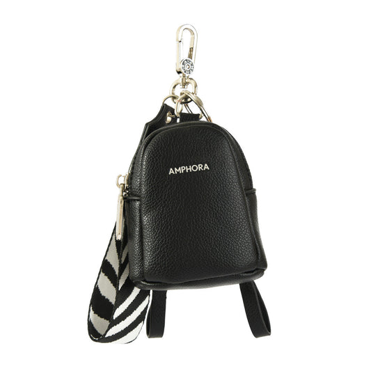 Hanging black monichi purse