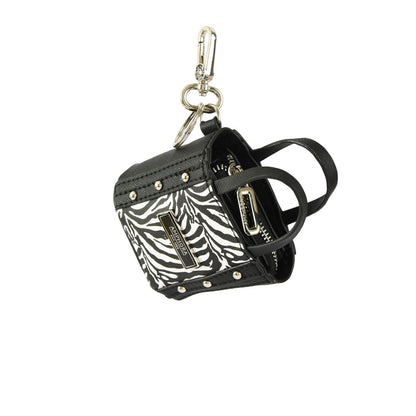 Hanging purse glam punk black