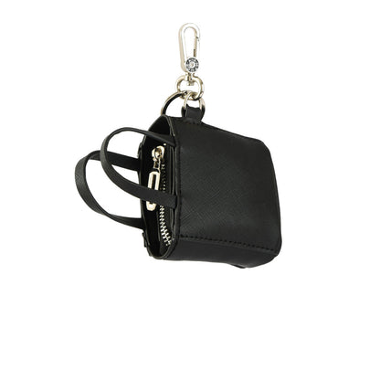 Hanging purse glam punk black