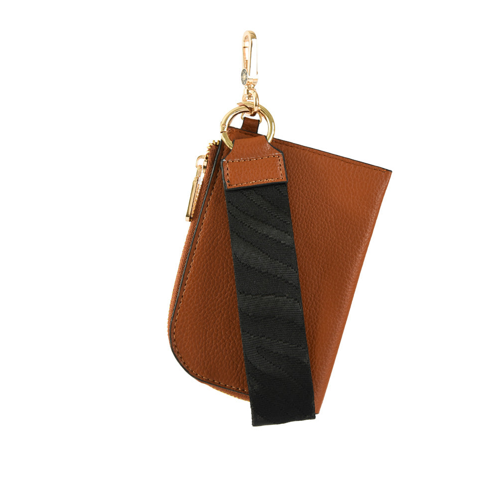 Hanging brown marta purse