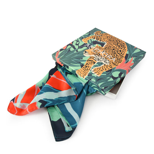 Tiger mix color scarf