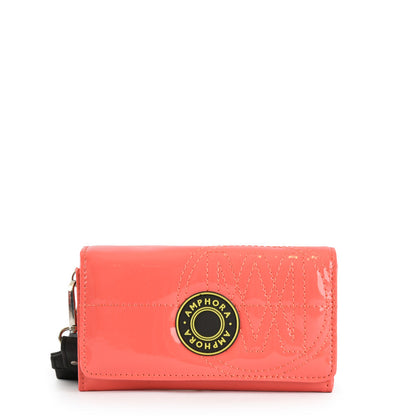 Danae Coral Medium Accordion Wallet