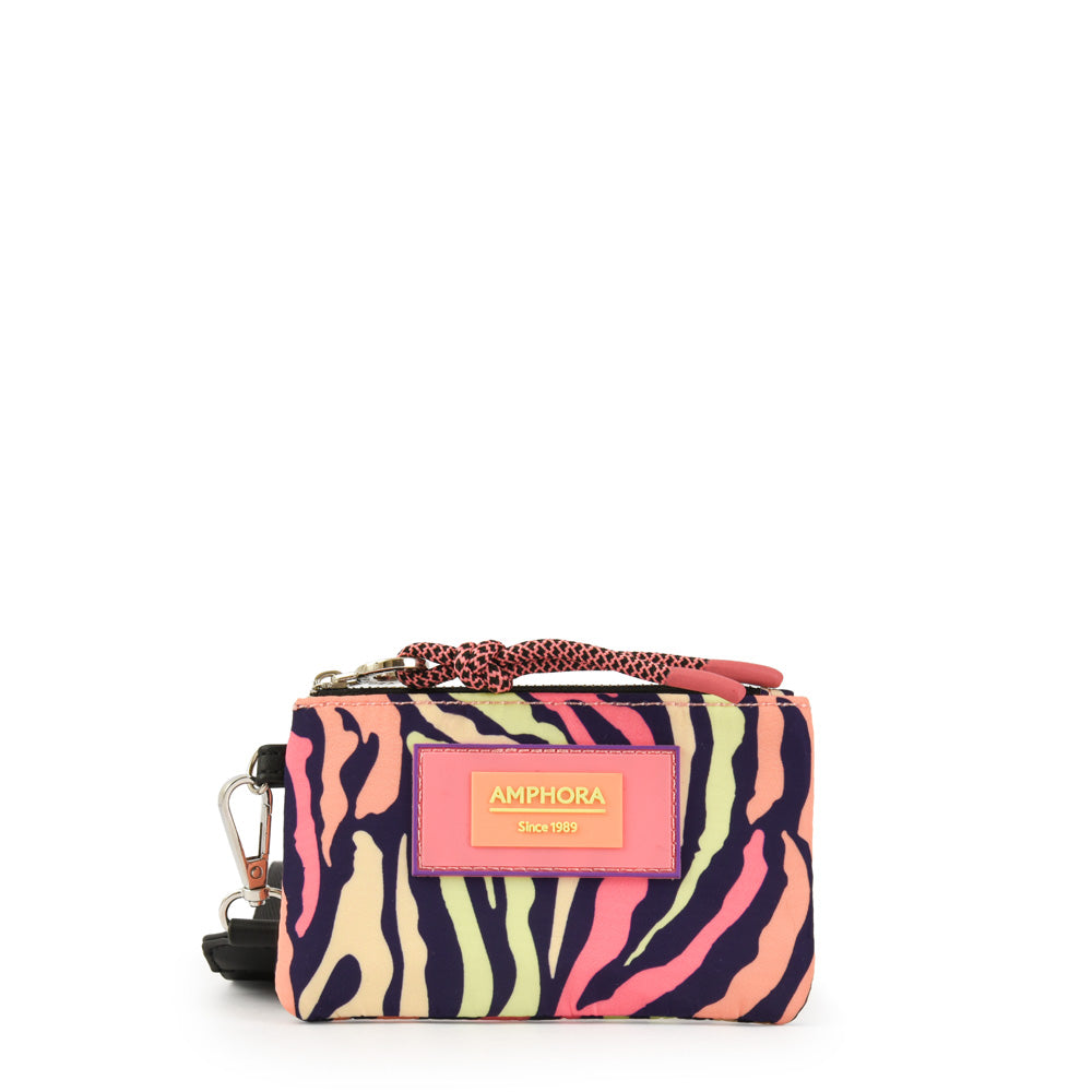 Purple rectangular April purse