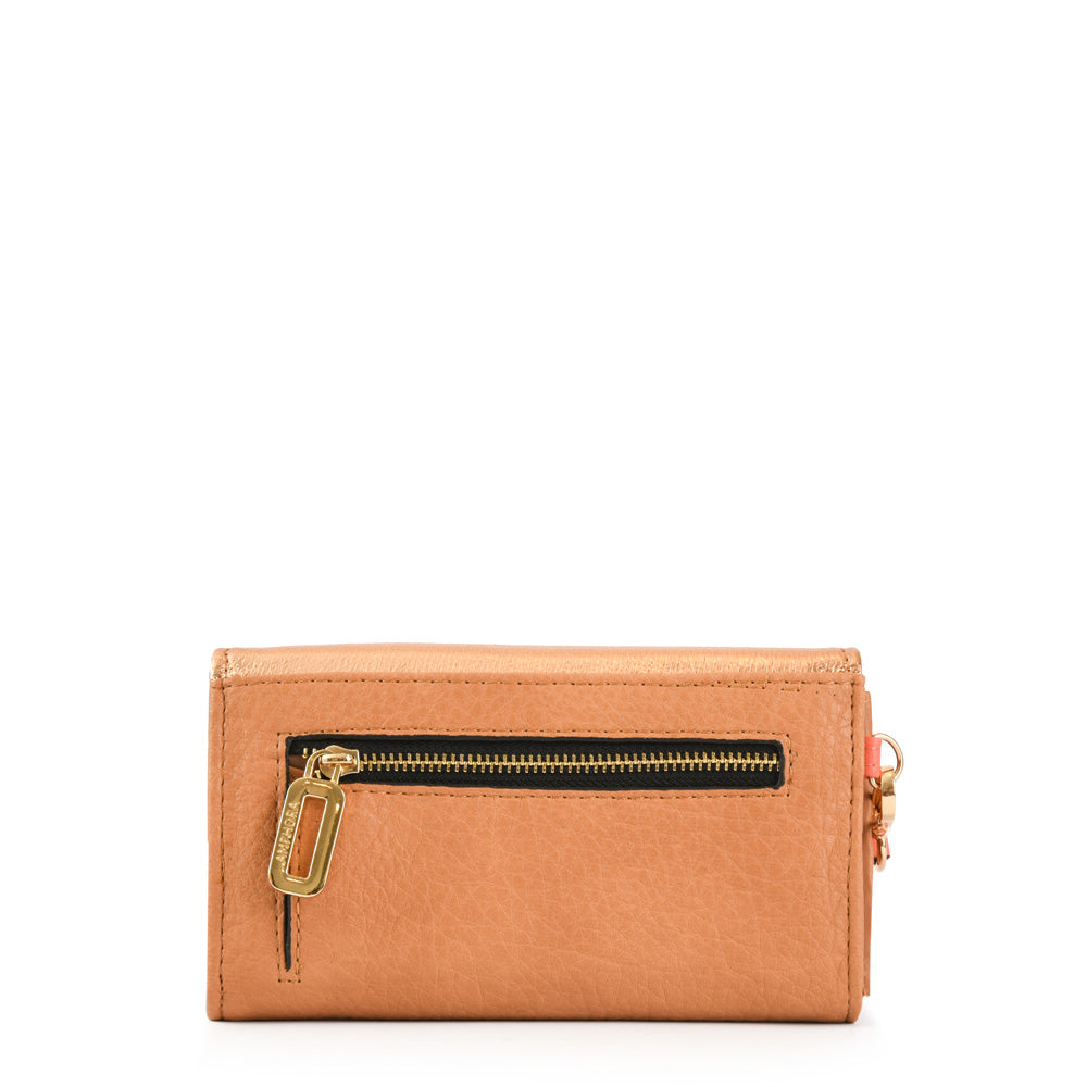 Medium Louvre Beige Accordion Wallet