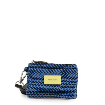 Salma blue rectangular purse