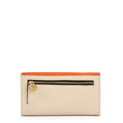 Large beige bridget wallet