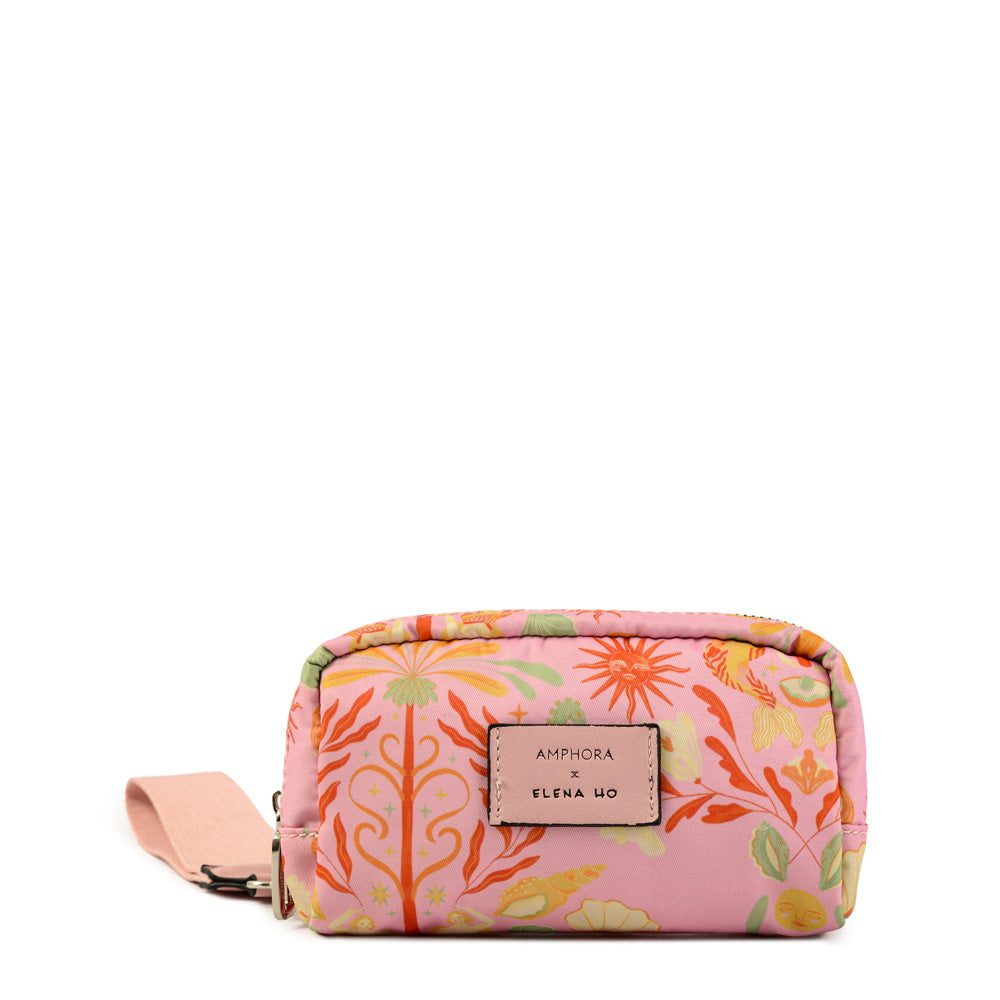 Elena ho light pink cosmetic bag