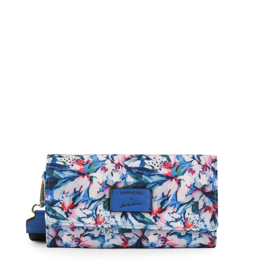 Catalina Ruiz blue large wallet