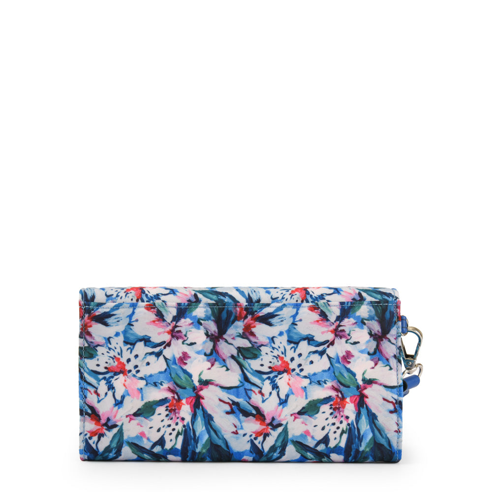 Catalina Ruiz blue large wallet