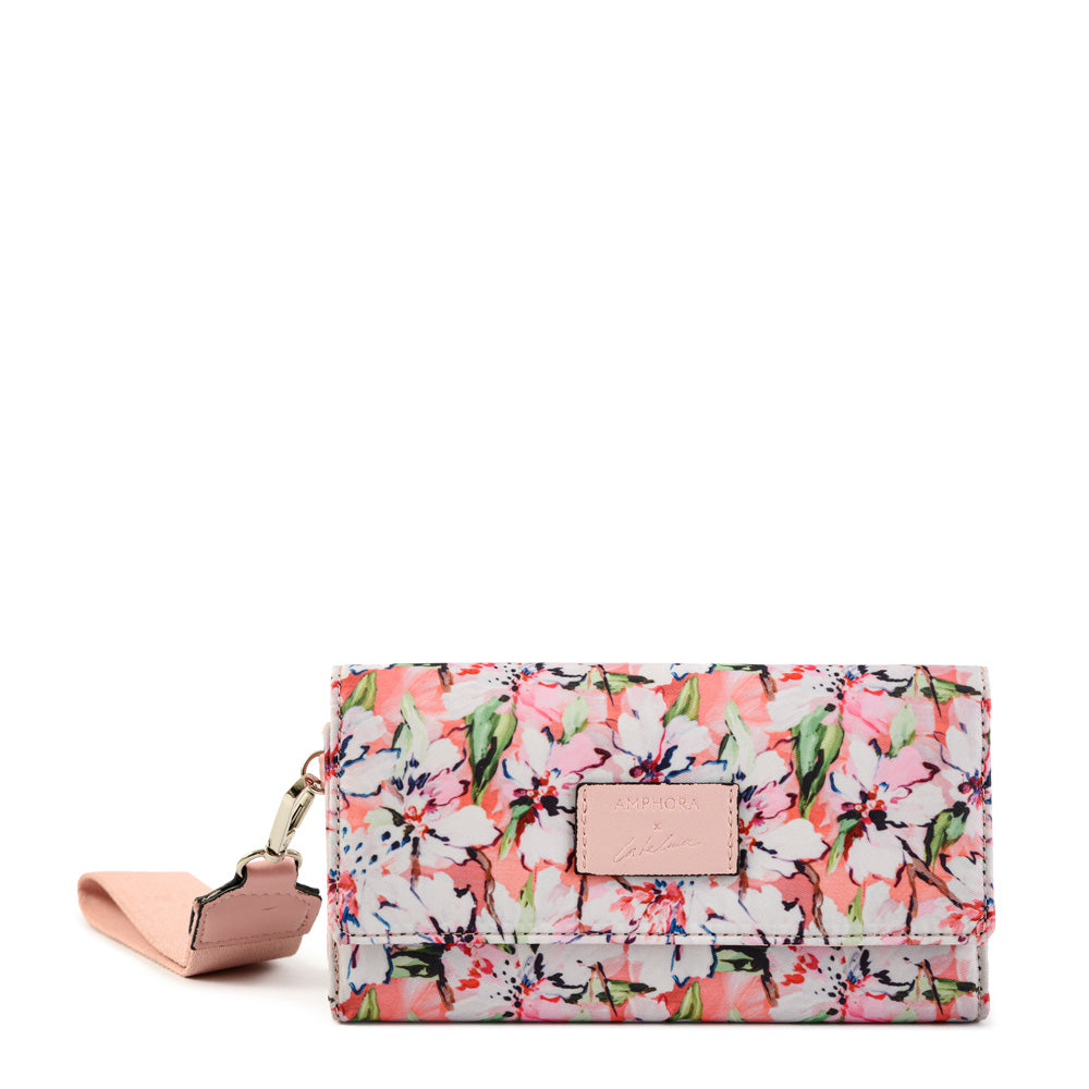 Catalina Ruiz large light pink wallet