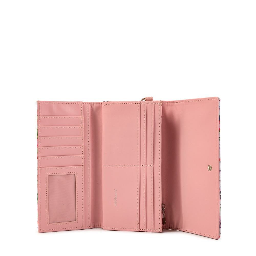 Catalina Ruiz large light pink wallet