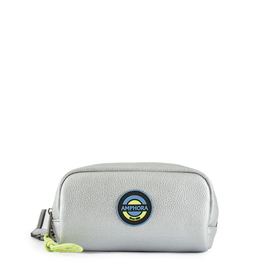 Silver Rotterdam cosmetic bag