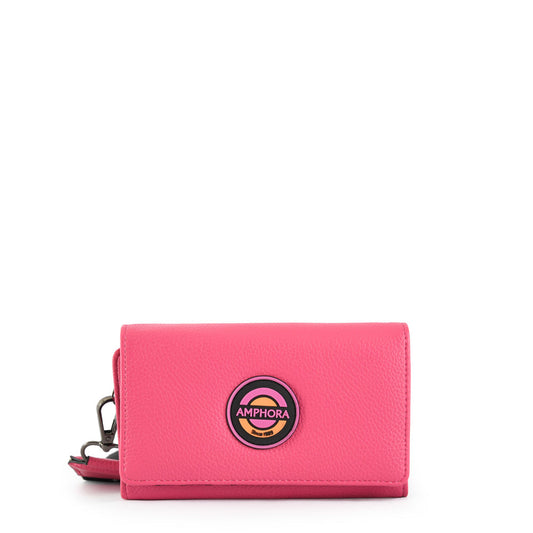Medium Accordion Wallet Rotterdam Fuchsia