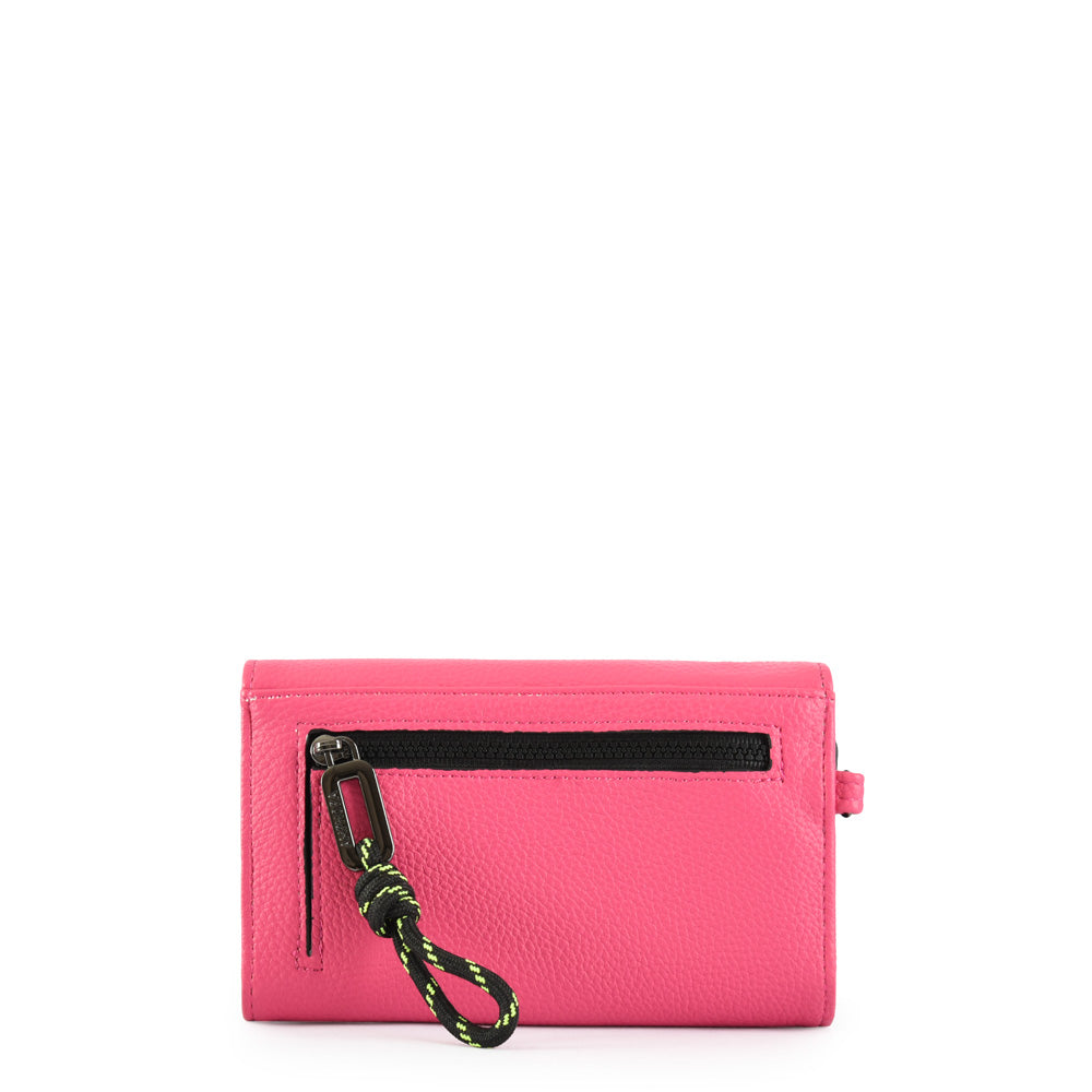 Medium Accordion Wallet Rotterdam Fuchsia