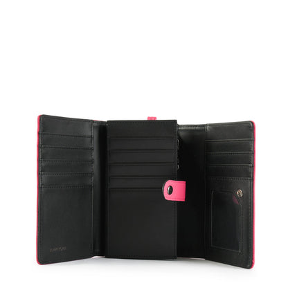 Medium Accordion Wallet Rotterdam Fuchsia